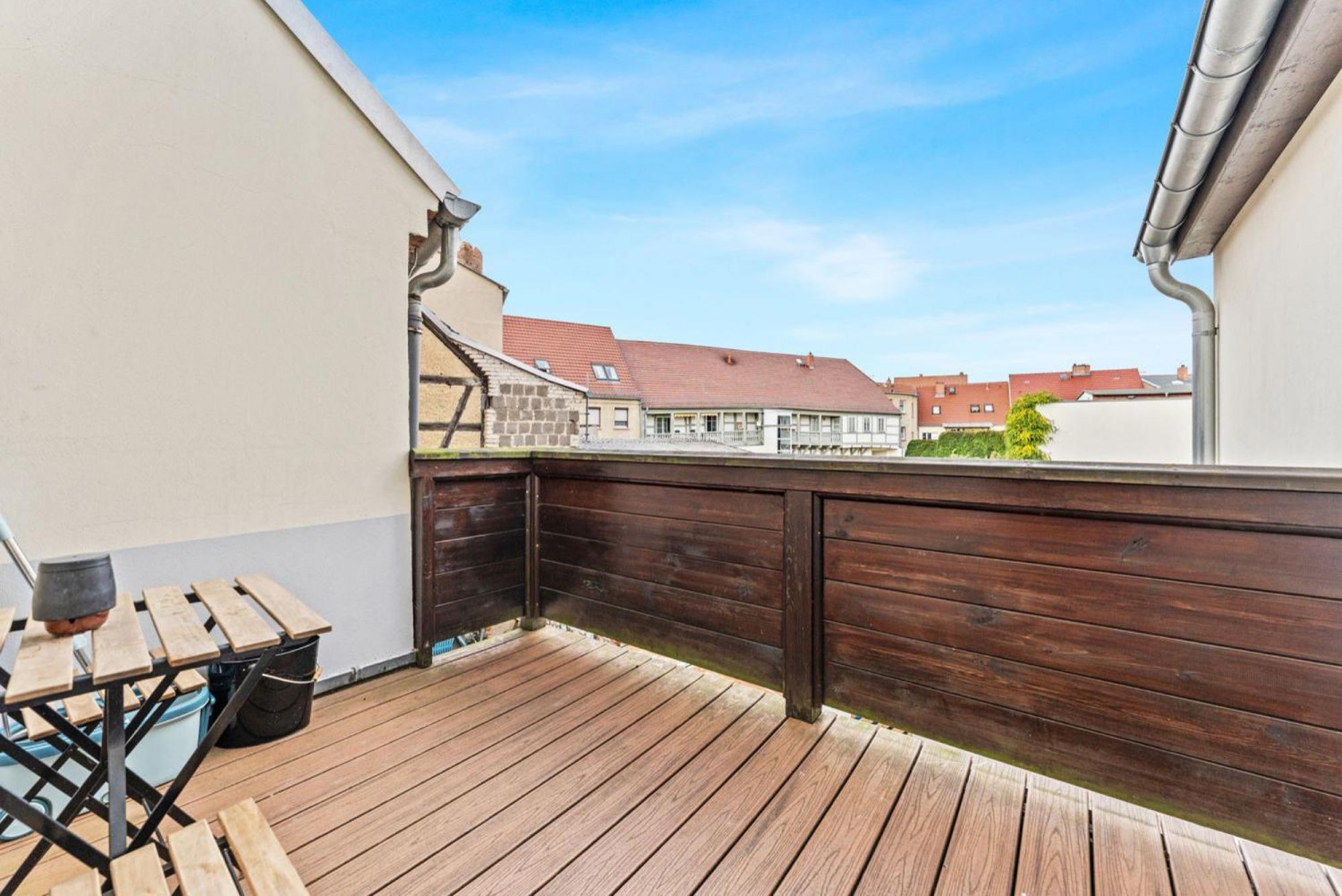 Cosy Apartment With Balcony And Fireplace Jüterbog Extérieur photo